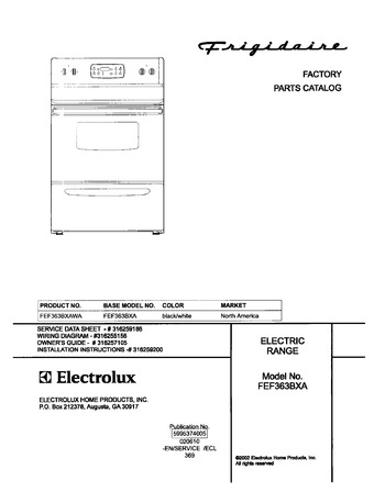 Diagram for FEF363BXAWA