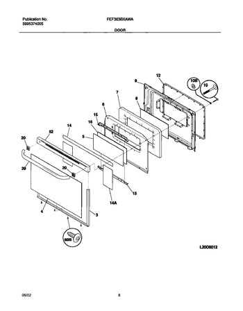 Diagram for FEF363BXAWA