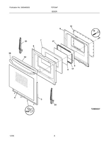 Diagram for FEF364FWC