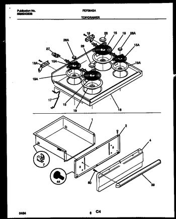 Diagram for FEF364SAWA