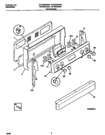 Diagram for FEF365BGWA