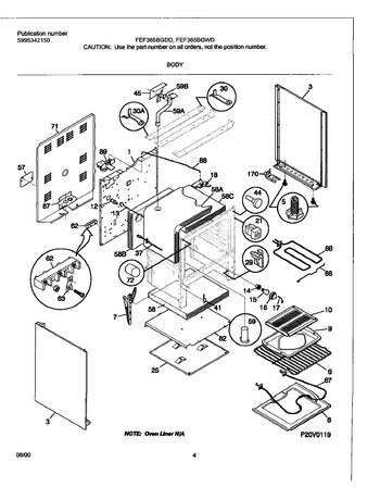 Diagram for FEF365BGWD