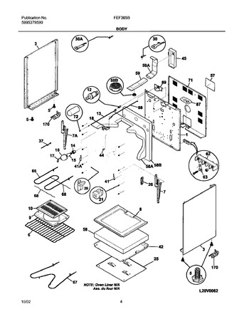 Diagram for FEF365BUB