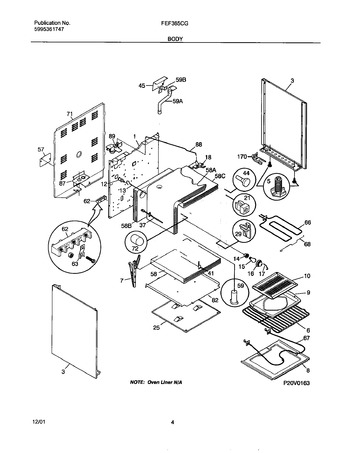 Diagram for FEF365CGTE