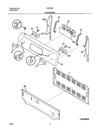 Diagram for FEF366AWG