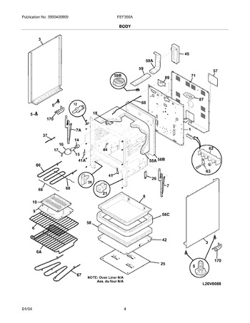 Diagram for FEF366ASH