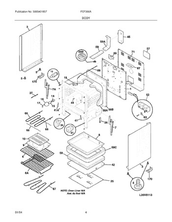 Diagram for FEF366AWK