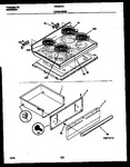 Diagram for 04 - Cooktop And Drawer Parts