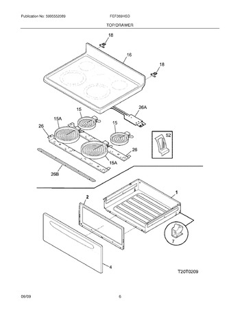 Diagram for FEF369HSD