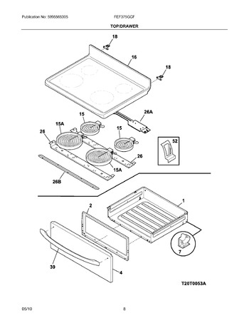 Diagram for FEF375GCF