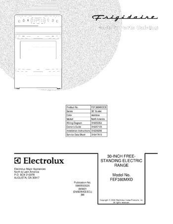 Diagram for FEF380MXDCB