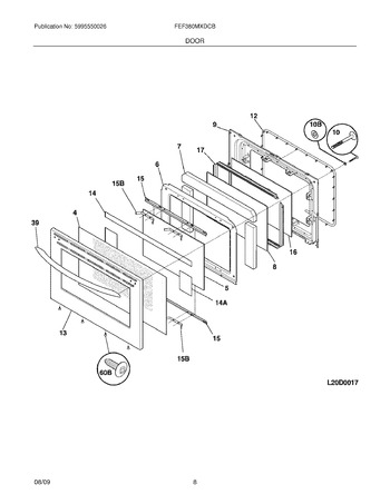 Diagram for FEF380MXDCB