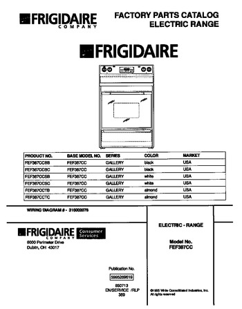 Diagram for FEF387CCTB