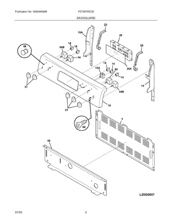 Diagram for FEF387XECB