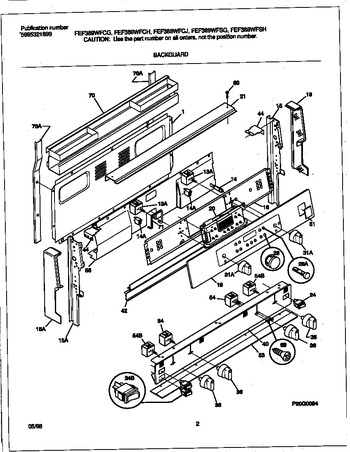 Diagram for FEF389WFCG