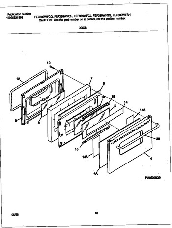 Diagram for FEF389WFCG