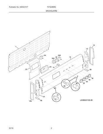 Diagram for FEF402BWG