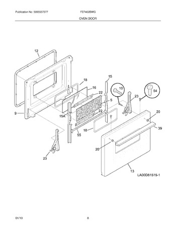 Diagram for FEF402BWG