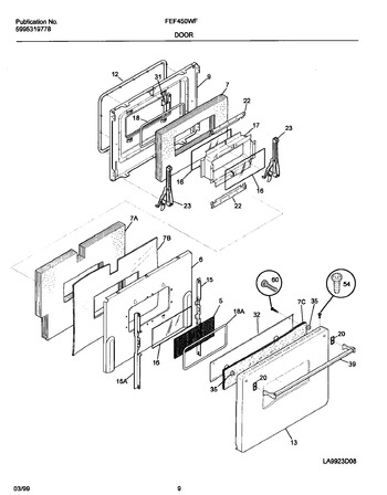 Diagram for FEF450WFDB