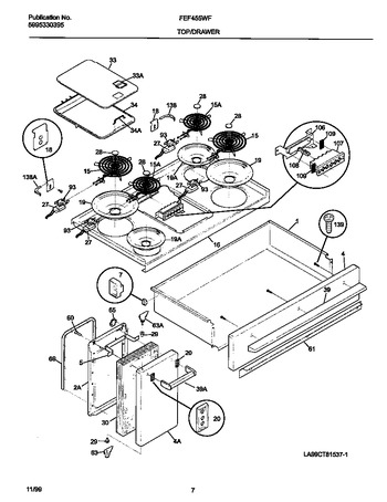 Diagram for FEF455WFBE