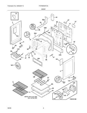 Diagram for FEFBMZ96FCA