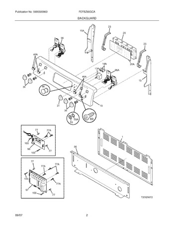 Diagram for FEFBZ90GCA