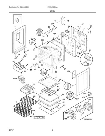 Diagram for FEFBZ90GCA