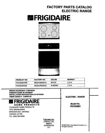 Diagram for FEFD65BHWB