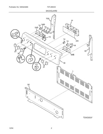 Diagram for FEFLM605DQB