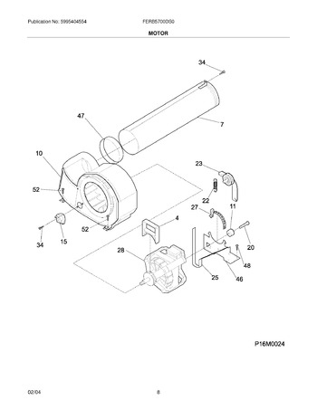 Diagram for FERB5700DS0