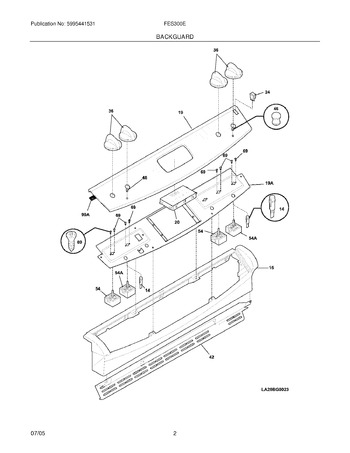 Diagram for FES300ESA