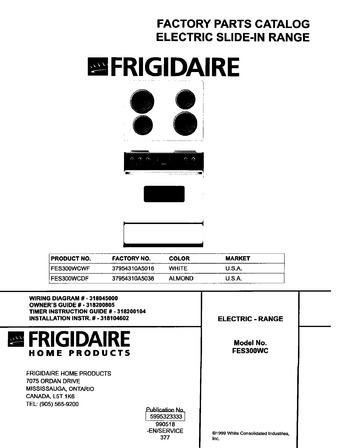 Diagram for FES300WCWF