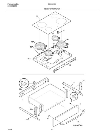 Diagram for FES367DCA