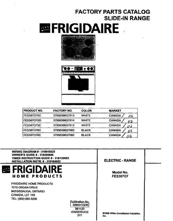 Diagram for FES387CFSC