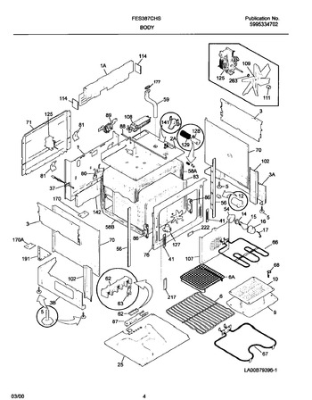 Diagram for FES387CHSA