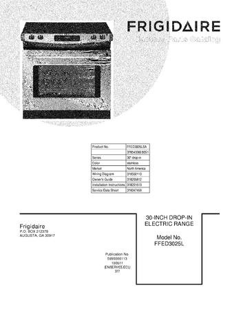 Diagram for FFED3025LSA