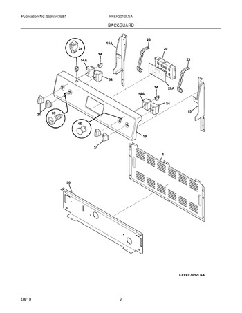 Diagram for FFEF3012LSA