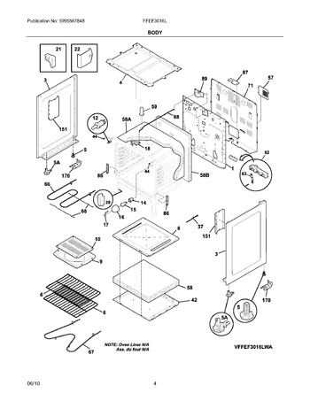 Diagram for FFEF3016LWB