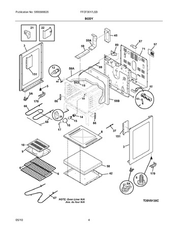 Diagram for FFEF3017LSB