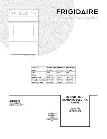 Diagram for FFEF3018LWA