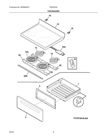 Diagram for FFEF3018LWA