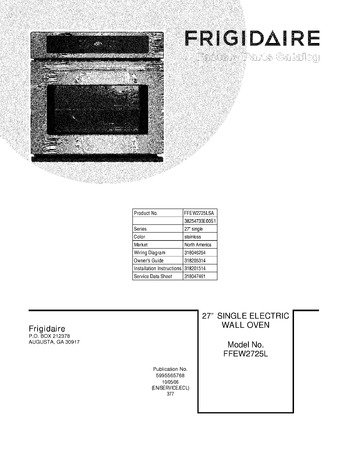 Diagram for FFEW2725LSA