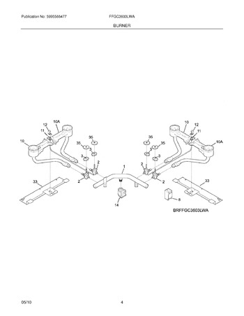 Diagram for FFGC3603LWA