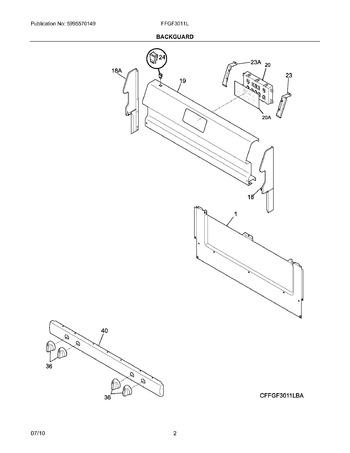 Diagram for FFGF3011LWB