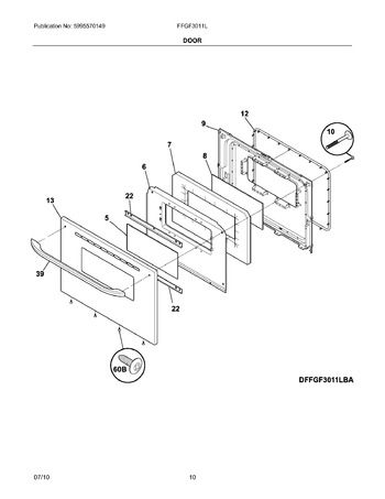 Diagram for FFGF3011LBB