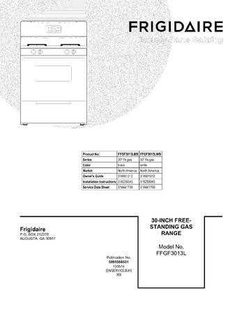 Diagram for FFGF3013LBB