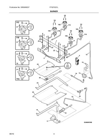 Diagram for FFGF3021LWB