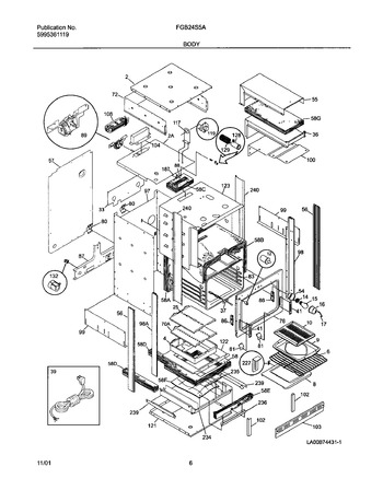 Diagram for FGB24S5ASA