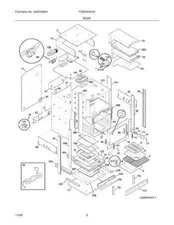 Diagram for FGB24S5ASD