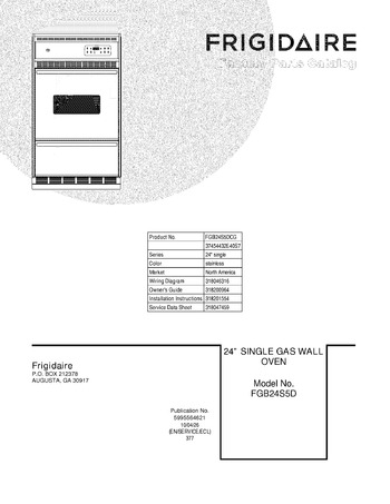 Diagram for FGB24S5DCG